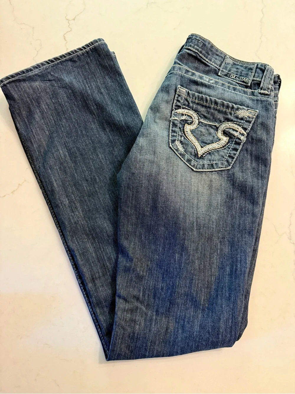 Big Star Women's Medium Blue Bootcut Jeans - Picture 1 of 5